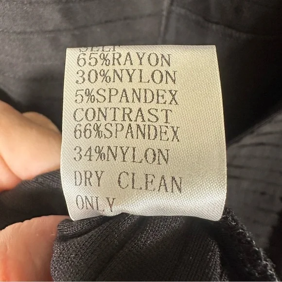 NWT $319 Tadashi Shoji Tabora Off The Shoulder Little Black Dress Size Medium - Picture 10 of 15